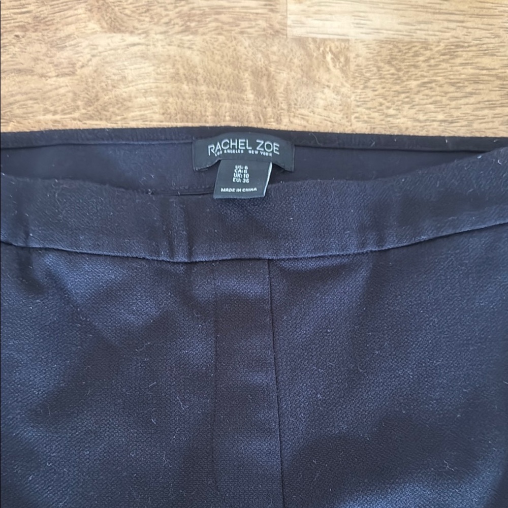 Rachel Zoe Black Trousers Sleek Professional Design